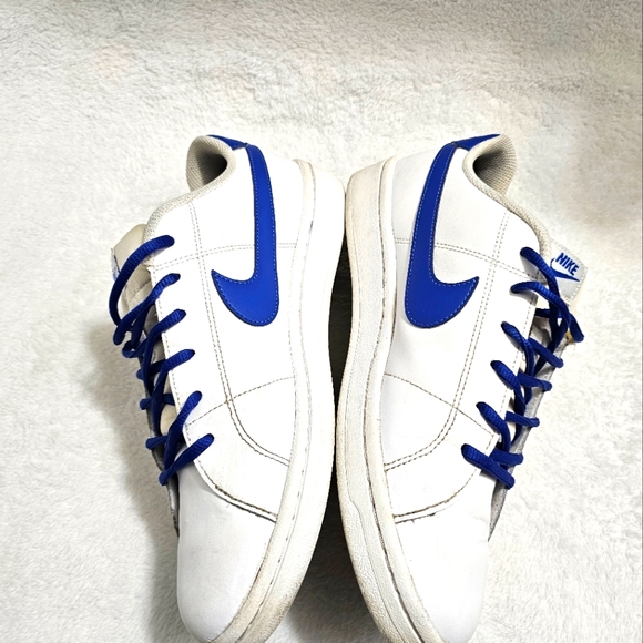 Nike Court Royale 2 Low Men’s Athletic Casual Shoes size 9 white/blue - Picture 5 of 9